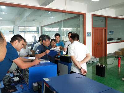 國外客戶到訪合眾電氣，深化技術交流與業務合作